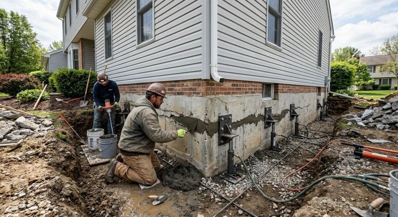 Basement Foundation Repair in Odenton, MD
