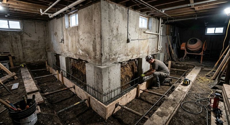 Basement Underpinning in Anne Arundel County, MD
