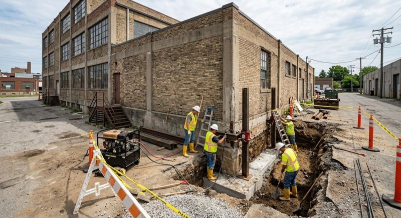 Building Foundation Repair in Millersville, MD