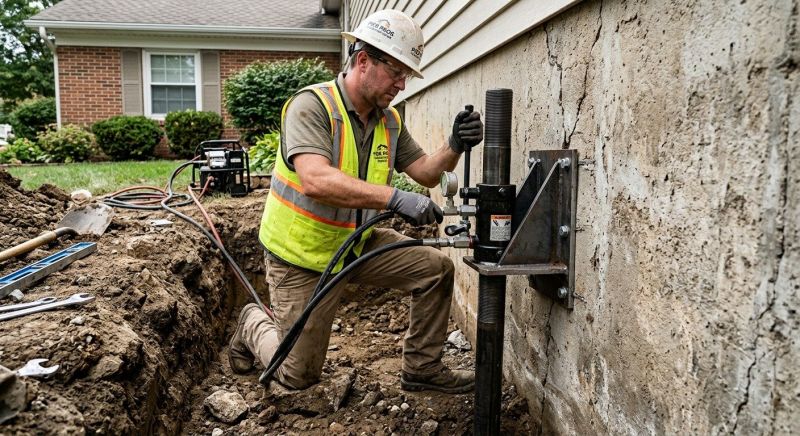 Concrete Foundation Leveling in Centreville, MD