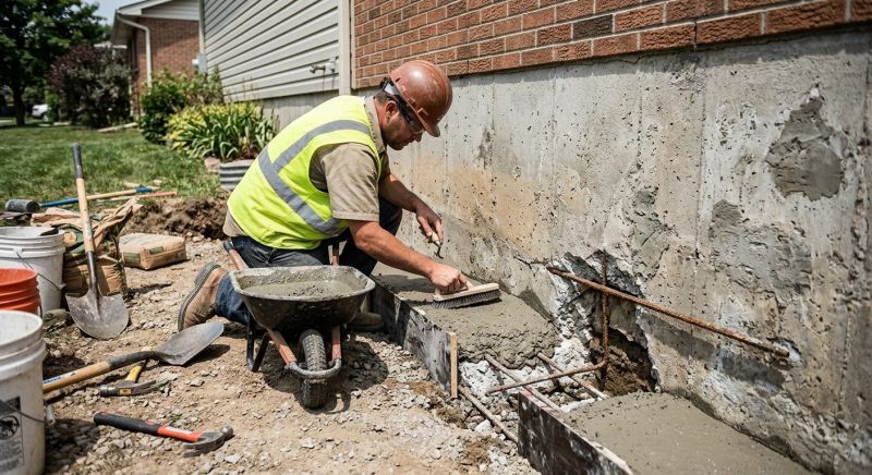 Concrete Foundation Repair in Catonsville, MD