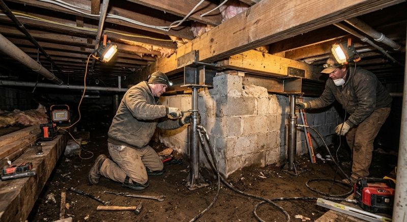 Concrete Foundation Repair in Chestertown, MD