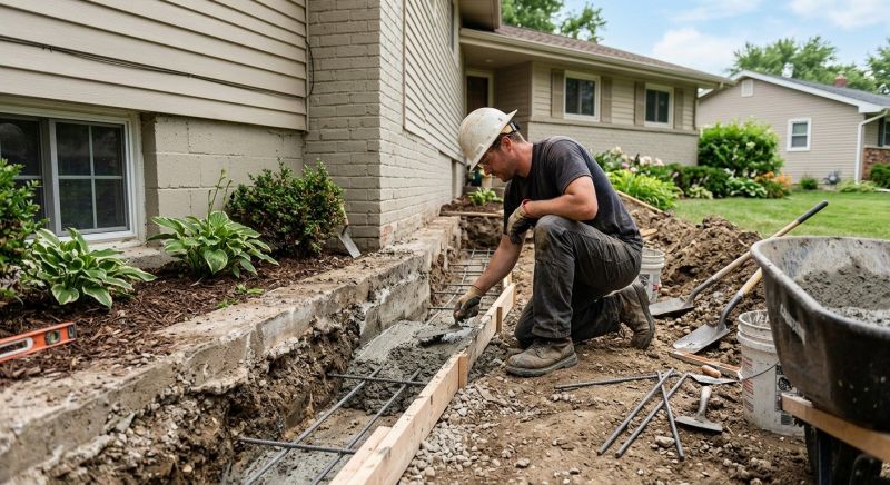Concrete Foundation Repair in Lothian, MD