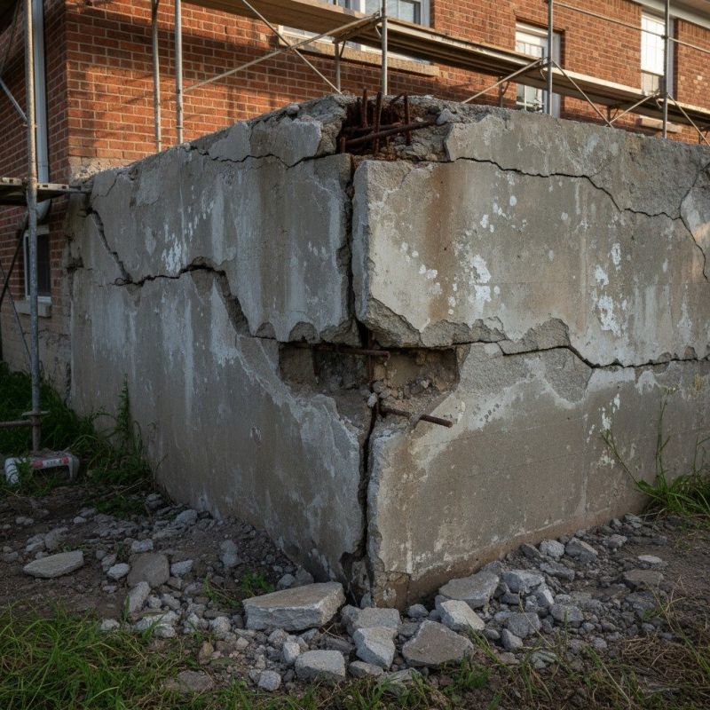 Cracked Foundation Repair in Anne Arundel County, MD