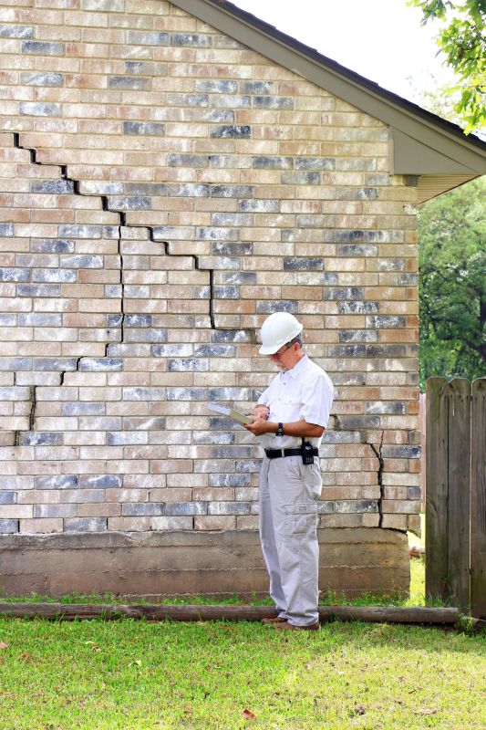 Cracked Foundation Repair in Queen Annes County, MD