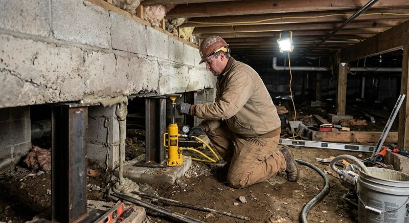 Crawl Space Leveling in Anne Arundel County, MD