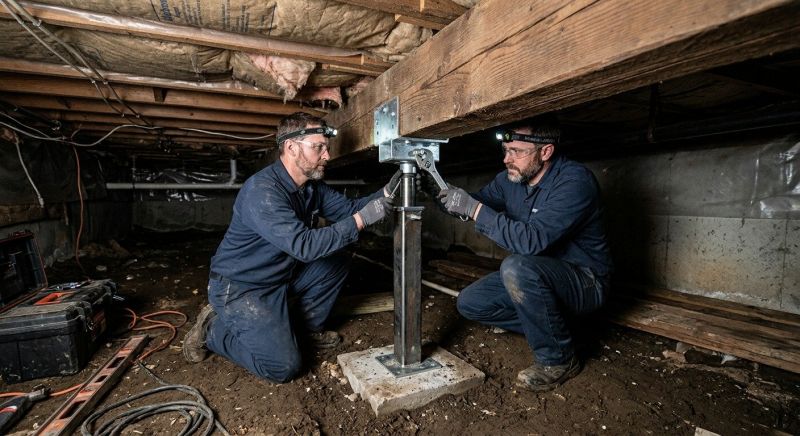 Crawlspace Foundation Repair in Glen Burnie, MD