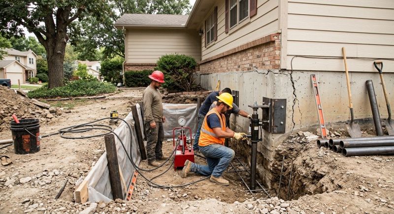 Deep Foundation Repair in Anne Arundel County, MD