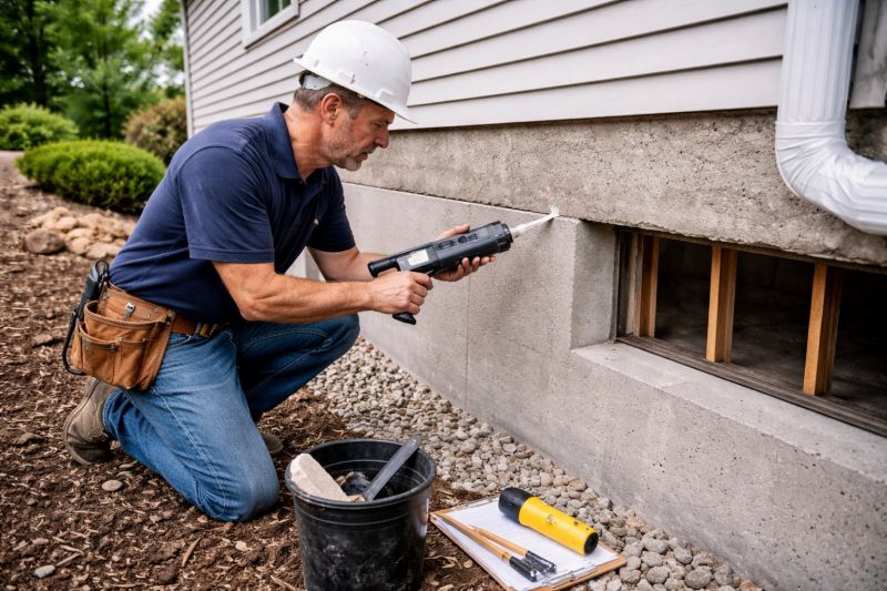 Foundation Crack Sealing in Anne Arundel County, MD