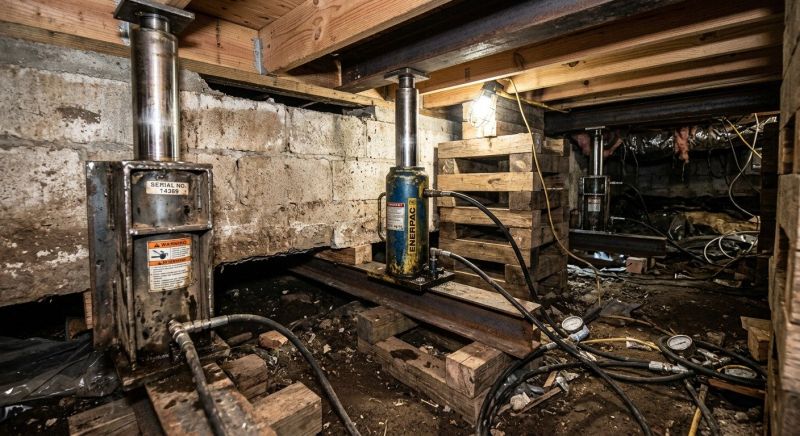 Foundation Jacking in Crownsville, MD