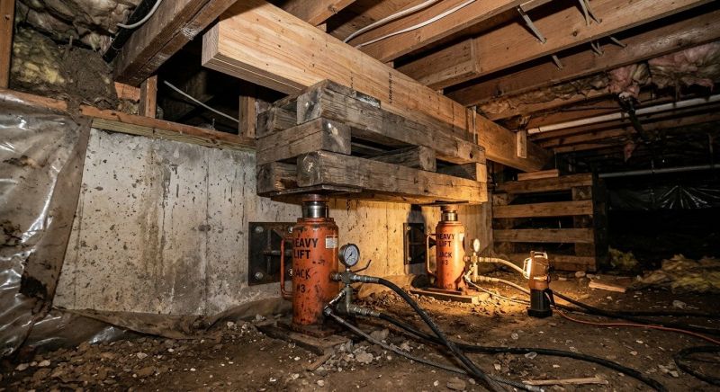 Foundation Jacking in Fort George G Meade, MD