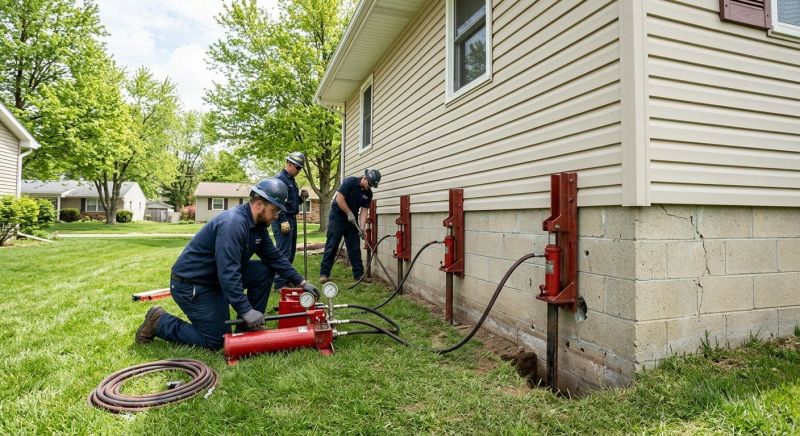 Foundation Jacking in Gambrills, MD
