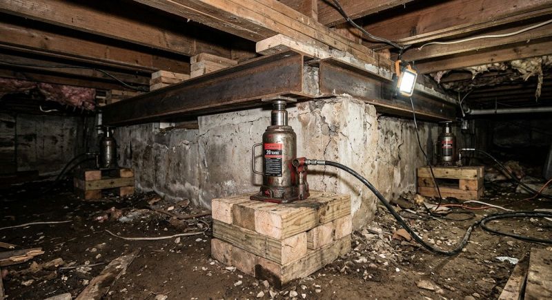 Foundation Jacking in Halethorpe, MD