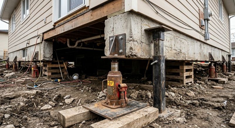 Foundation Jacking in Jessup, MD