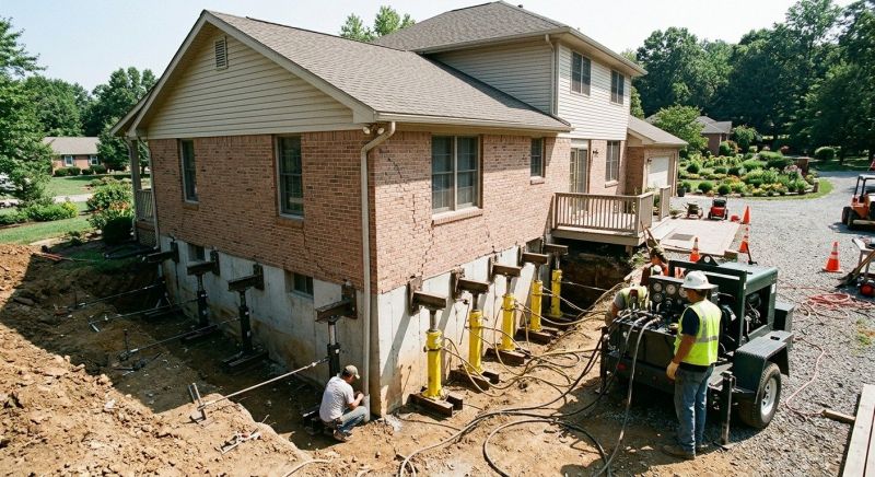 Foundation Jacking in Nottingham, MD