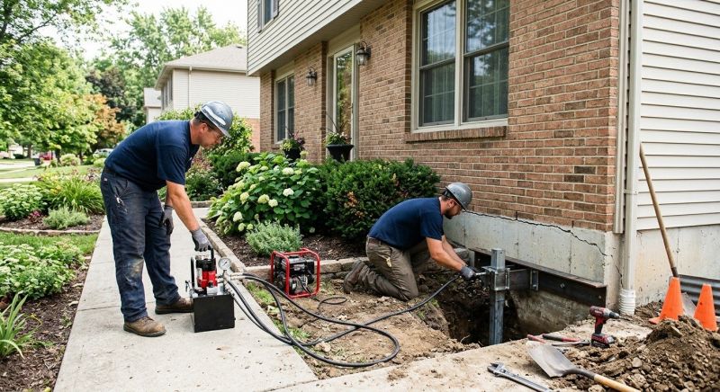 Foundation Jacking in Nottingham, MD