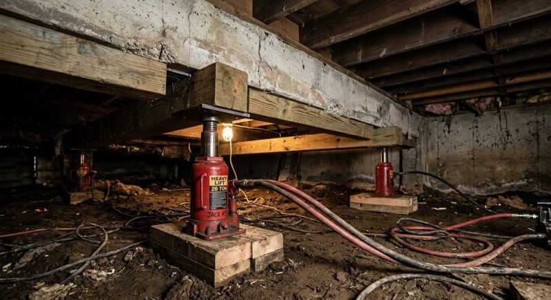Foundation Jacking in Parkville, MD