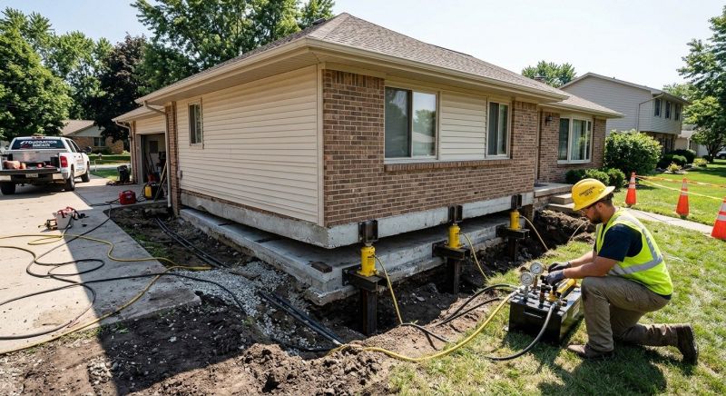 Foundation Lifting in Centreville, MD