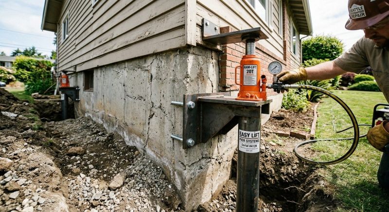 Foundation Lifting in Clarksville, MD