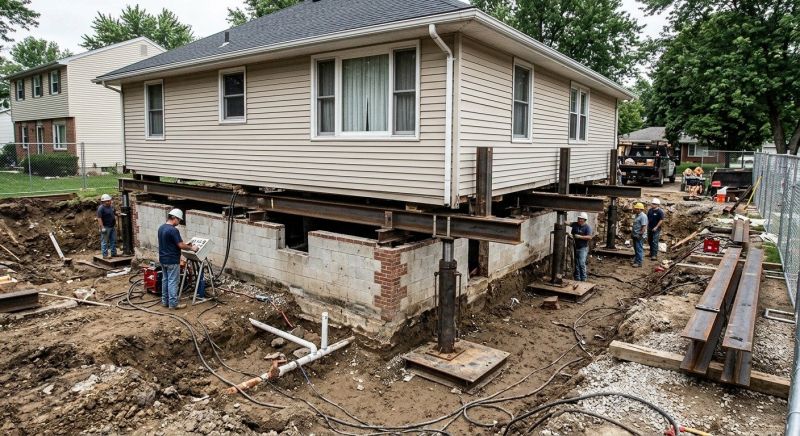 Foundation Lifting in Clarksville, MD