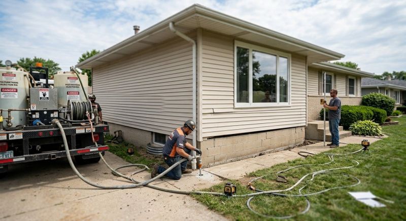 Foundation Lifting in Columbia, MD