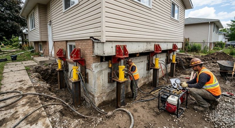Foundation Lifting in Essex, MD