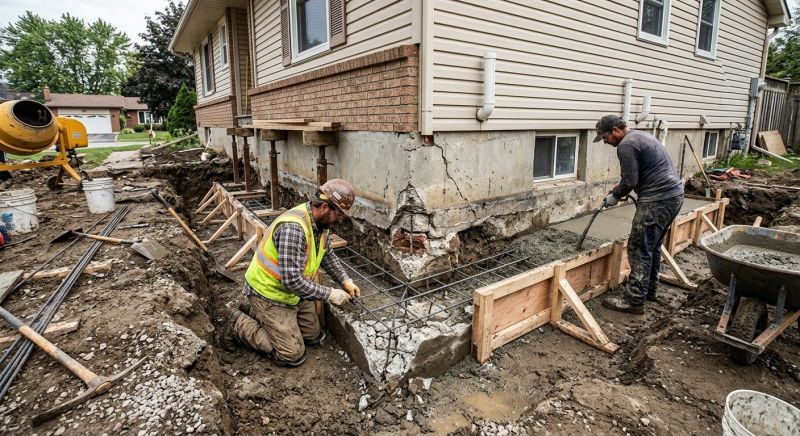 Foundation Repair in Pasadena, MD