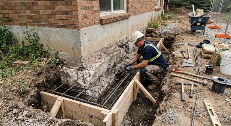 Foundation Repair in Windsor Mill, MD