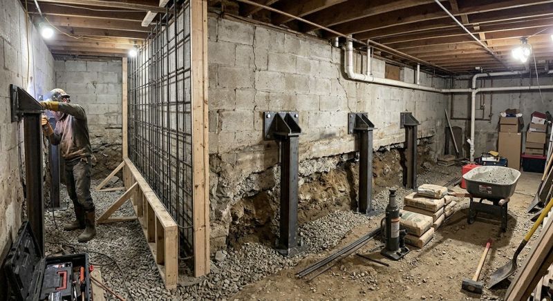 Foundation Stabilizing in Bowie, MD
