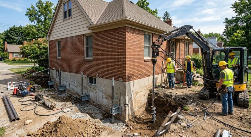 Foundation Stabilizing in Catonsville, MD