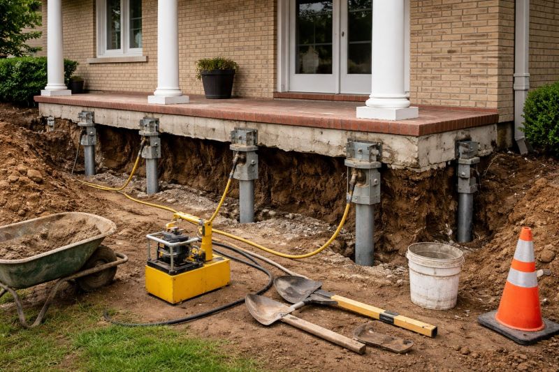 Foundation Stabilizing in Fort George G Meade, MD