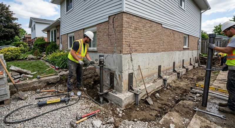 Foundation Stabilizing in Anne Arundel County, MD
