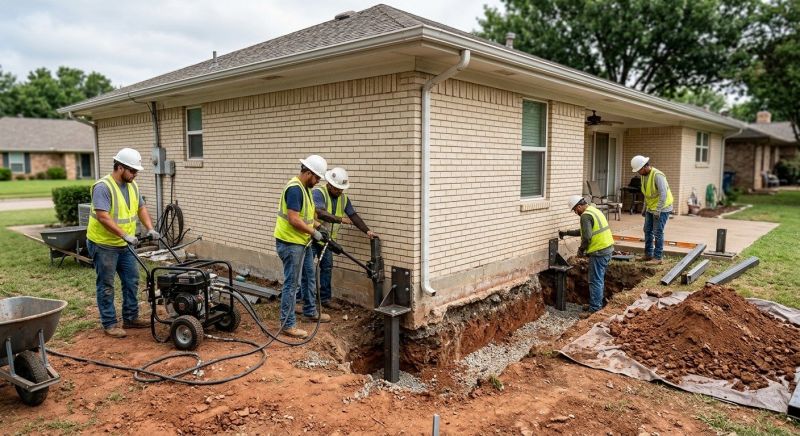 Foundation Stabilizing in Lutherville Timonium, MD
