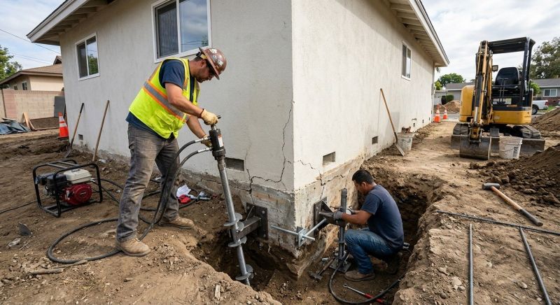 Foundation Stabilizing in Windsor Mill, MD