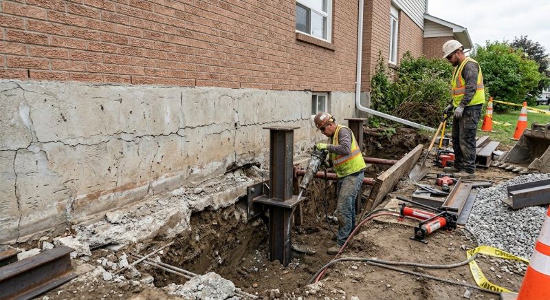 Foundation Structural Repair in Hydes, MD