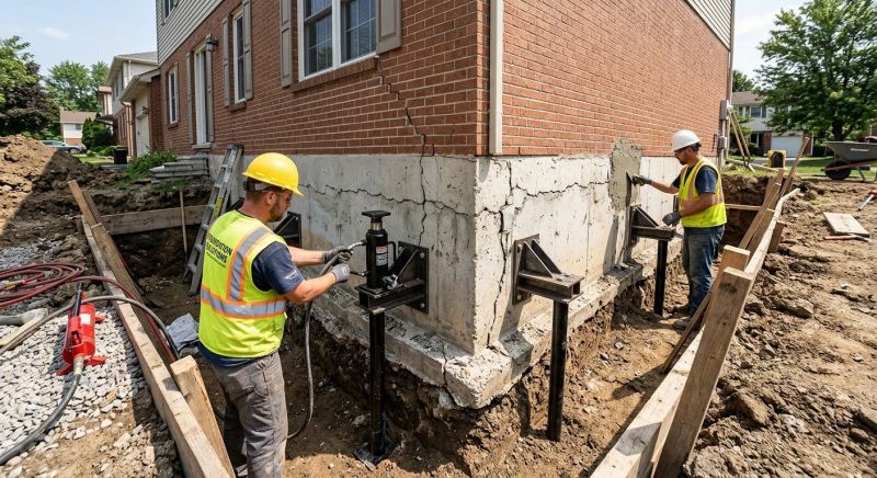 Foundation Structural Repair in Pasadena, MD