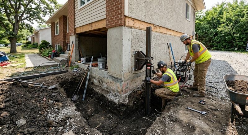 Foundation Structural Repair in Queen Annes County, MD