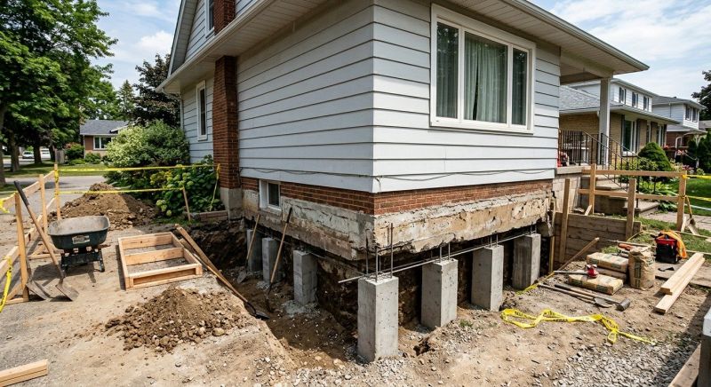 Foundation Underpinning in Anne Arundel County, MD