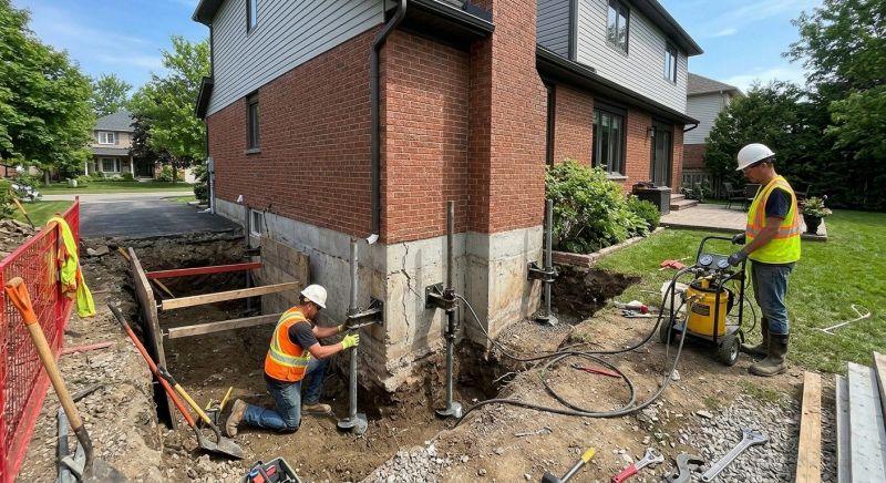 Foundation Underpinning in Anne Arundel County, MD