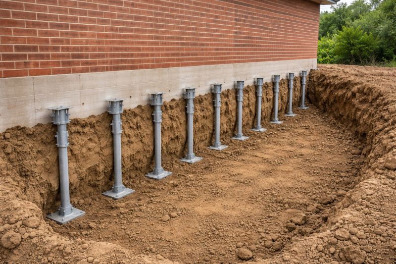 Helical Pile Installation in Anne Arundel County, MD