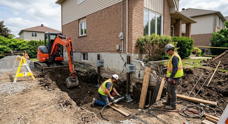 House Foundation Repair in Bowie, MD