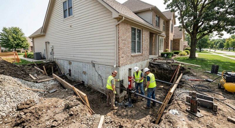 House Foundation Repair in Elkridge, MD