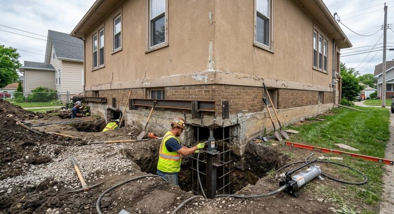 House Underpinning in Anne Arundel County, MD