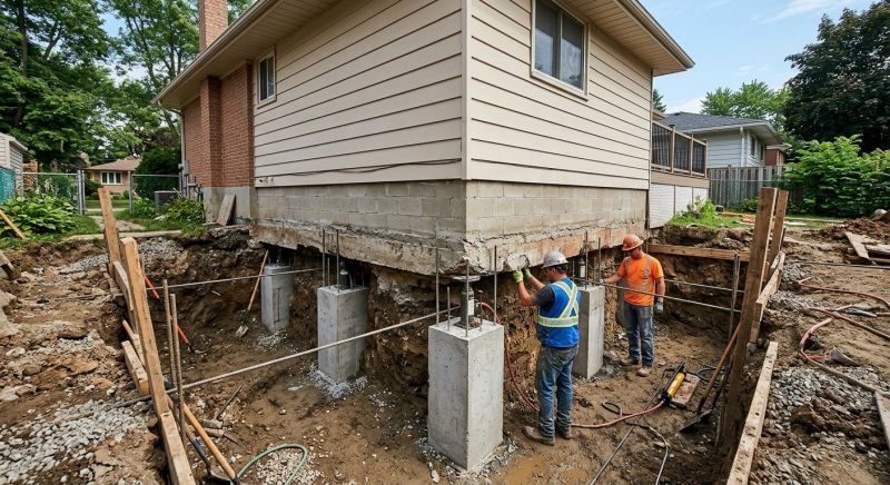 House Underpinning in Anne Arundel County, MD