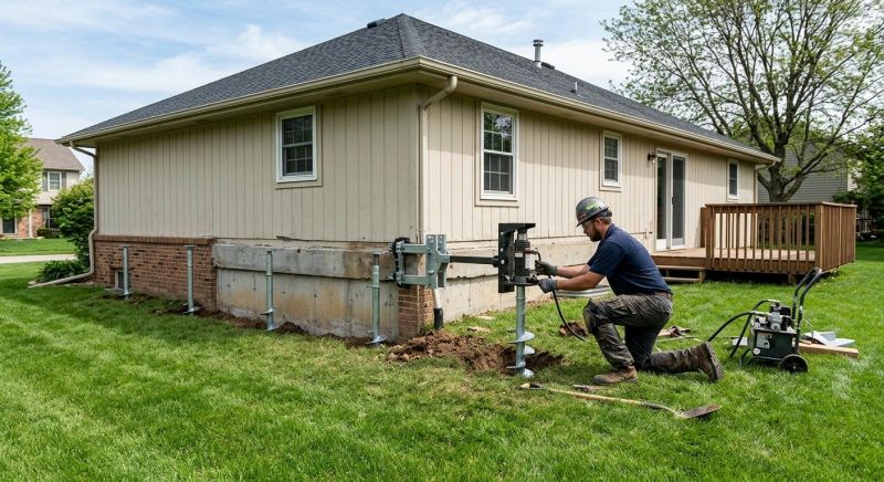 Settling Foundation Service in Grasonville, MD