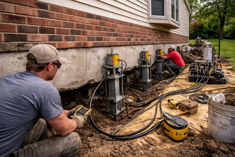 Settling Foundation Service in Gwynn Oak, MD