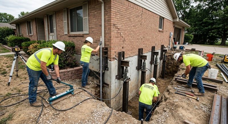 Settling Foundation Service in Queen Annes County, MD