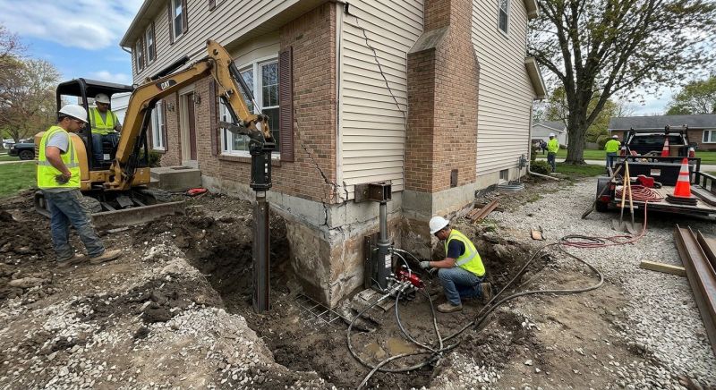 Sinking Foundation Repair in Annapolis, MD