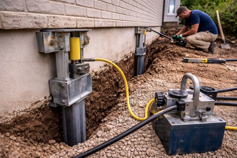 Sinking Foundation Repair in Edgewater, MD