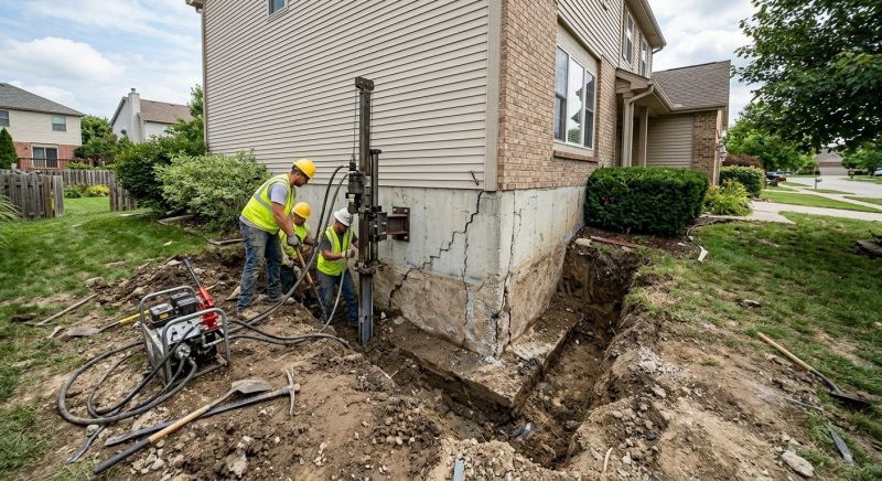Structural Foundation Repair in Woodstock, MD